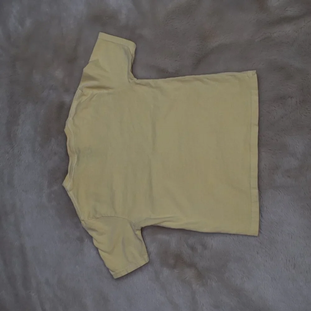 Kids Yellow Sag Harbor Short Sleeve Cotton T Shirt Size XS